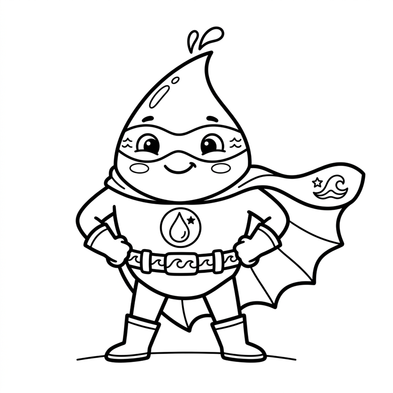 Water Hero Superhero